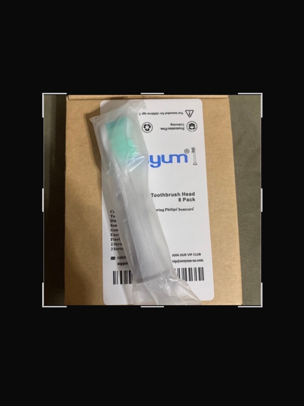 Replacement Electric Toothbrush Heads - Mint Green (Pack) - Picture 6 of 6